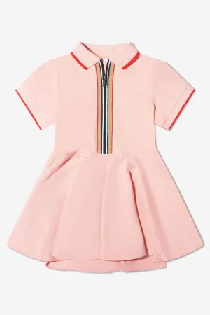 Burberry Girls Cotton Icon Stripe Dress