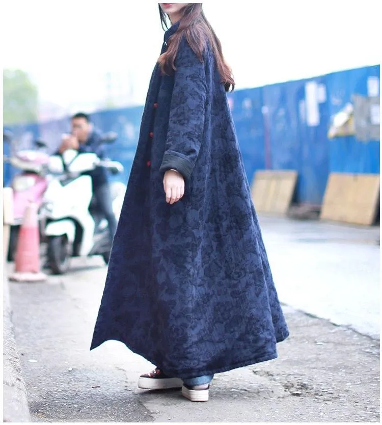 Chinese Style Fall Trench Coat