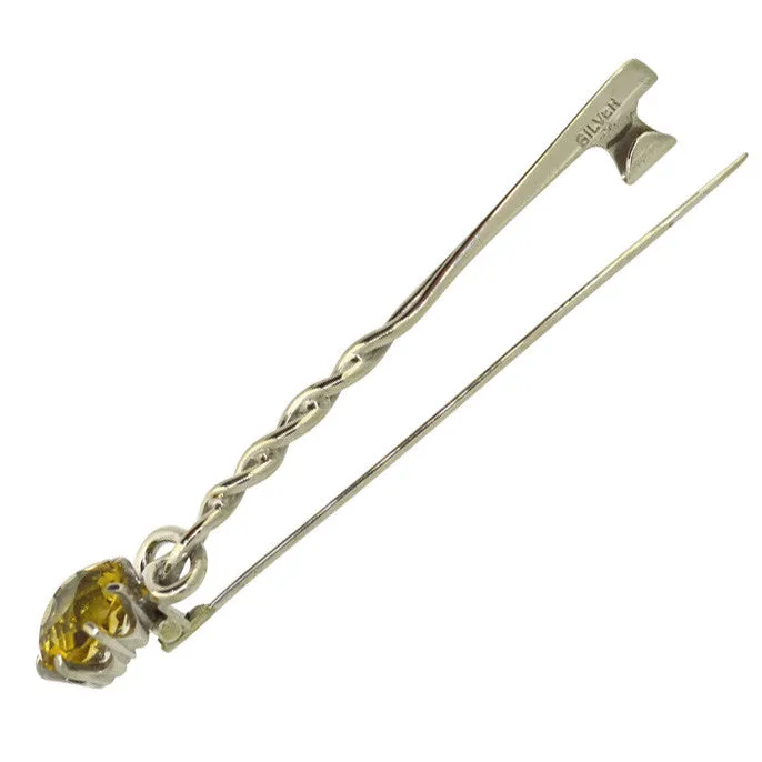 Citrine Kilt Pin