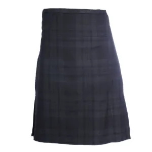 Clearance MTM Wool Kilt - 5 Yard - Black Isle - Waist 46 Length 24