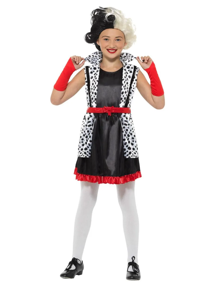 Evil Little Madame Halloween Costume, Black & White