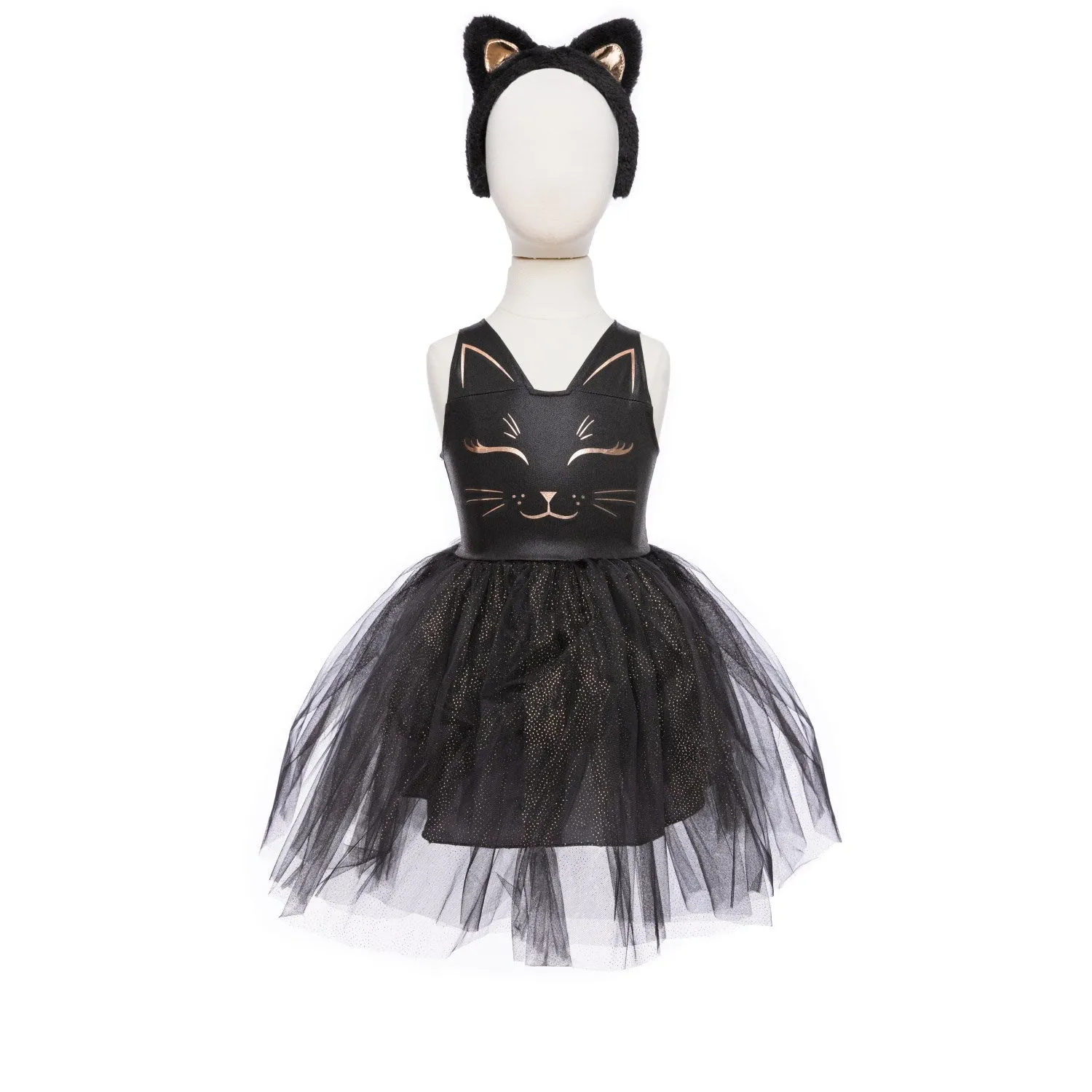 Great Pretenders Black Cat Dress and Headpiece