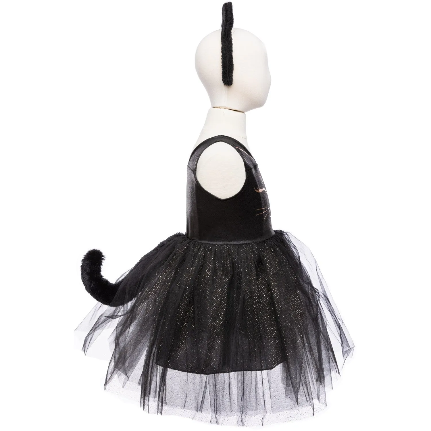 Great Pretenders Black Cat Dress and Headpiece