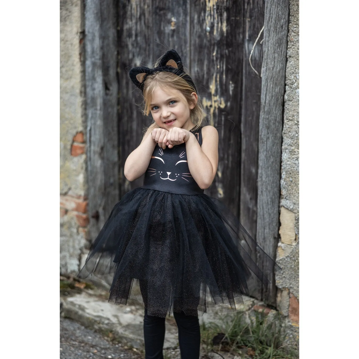 Great Pretenders Black Cat Dress and Headpiece