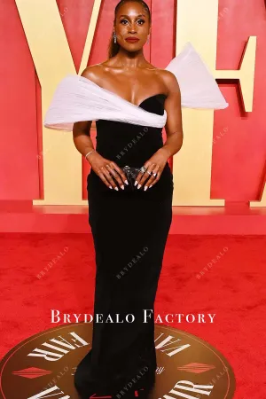 Issa Rae Two-Tone Strapless 2024 Oscars After Party Dress