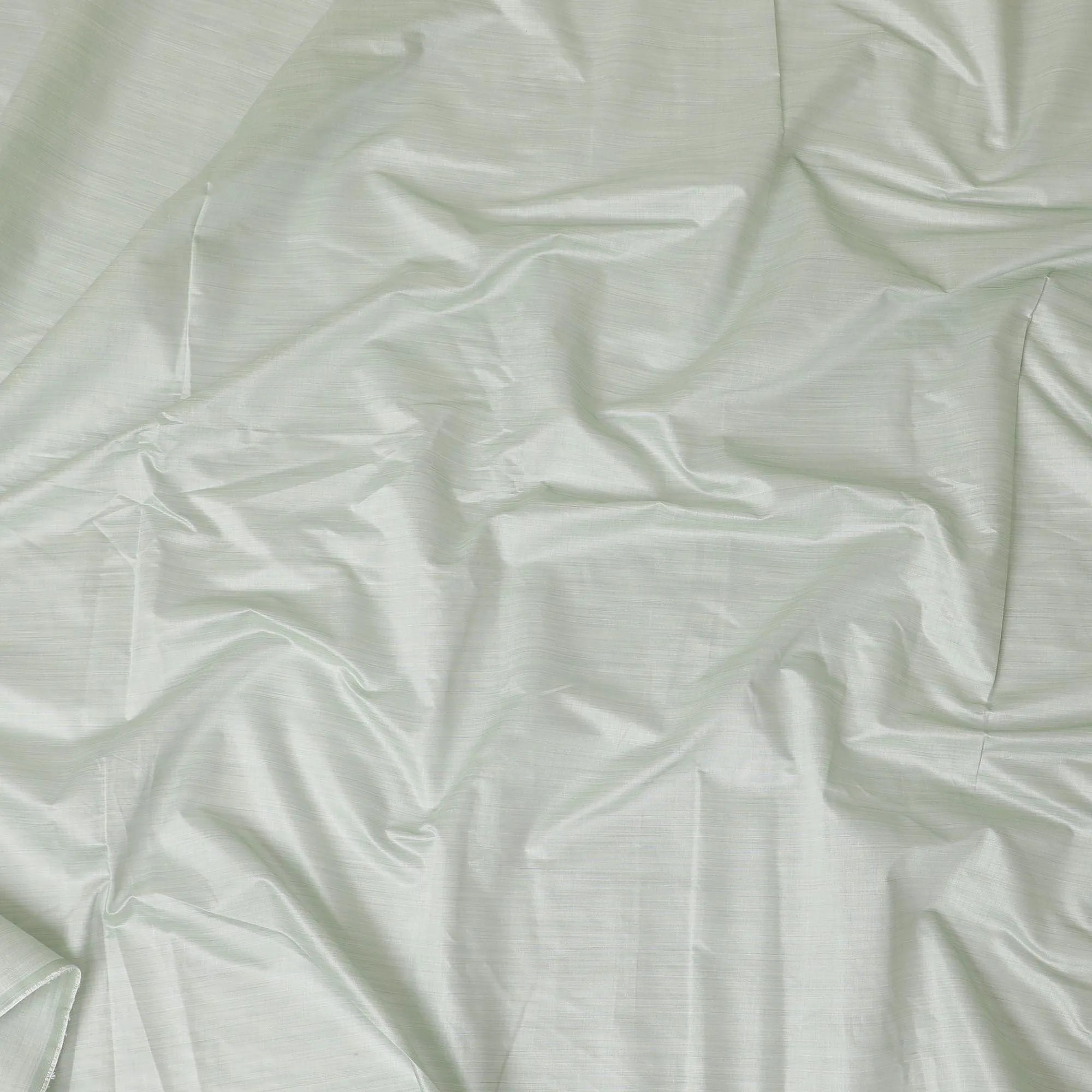 Laurel green Plain synthetic brocade fabric-D14145