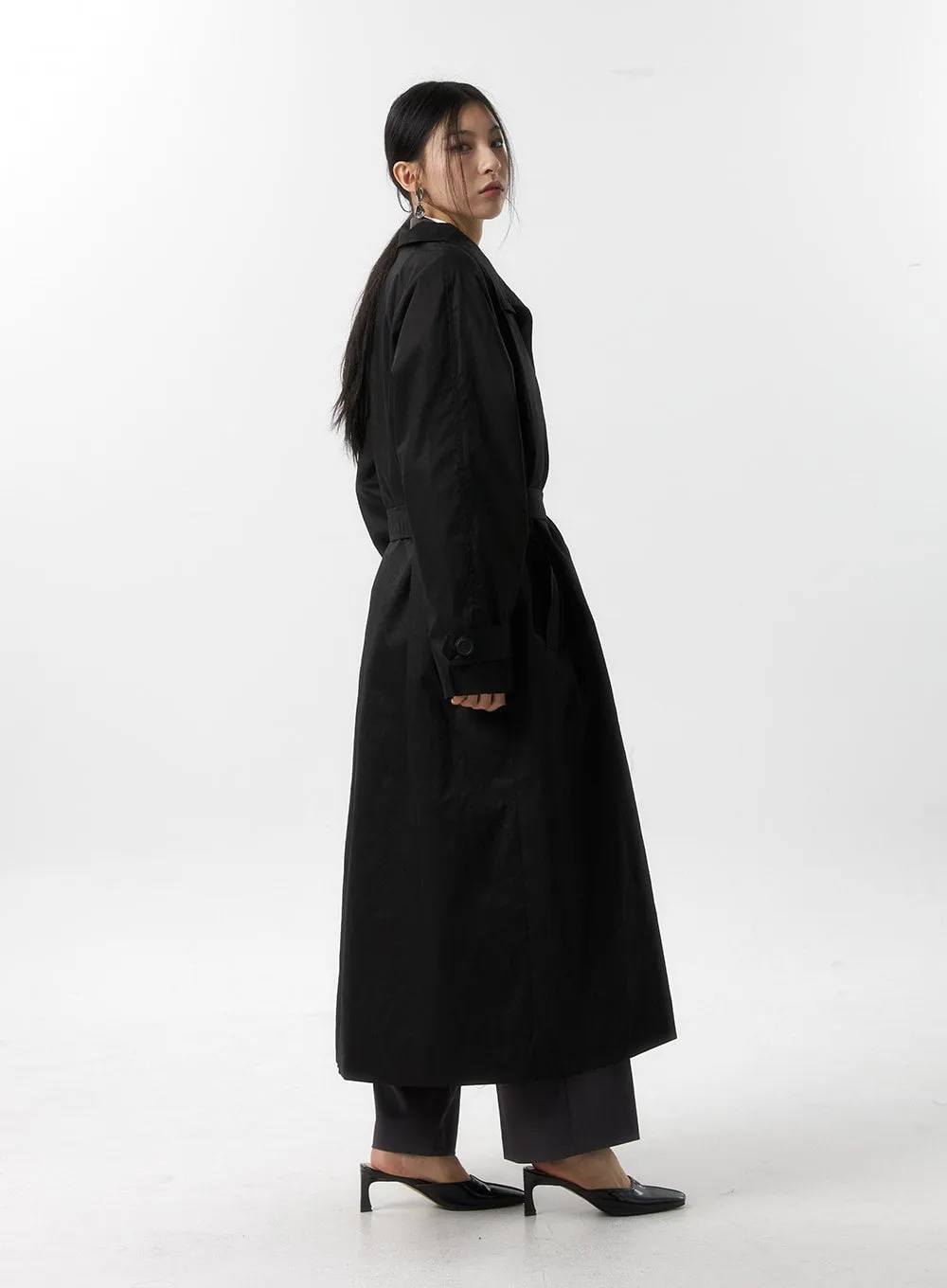 Maxi Trench Coat IS315