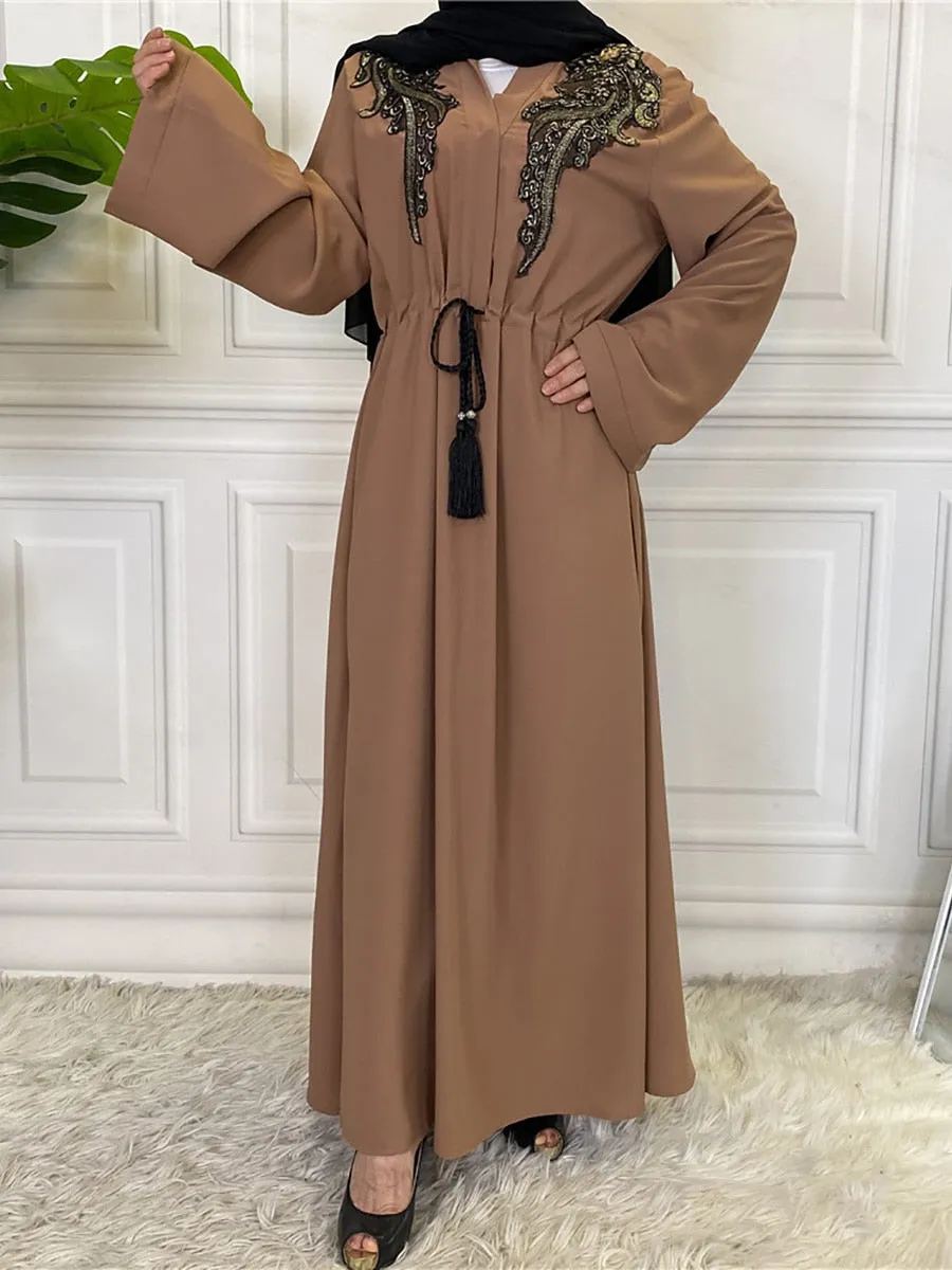 New Closed Abaya Dress