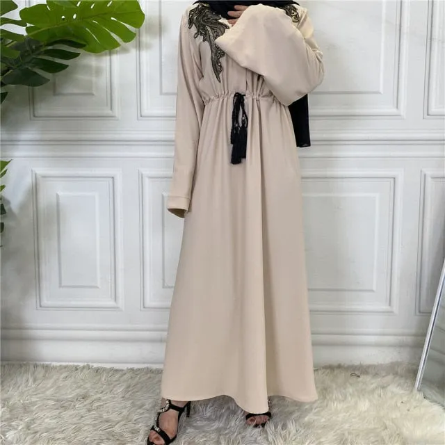 New Closed Abaya Dress