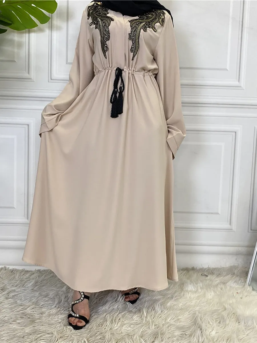 New Closed Abaya Dress