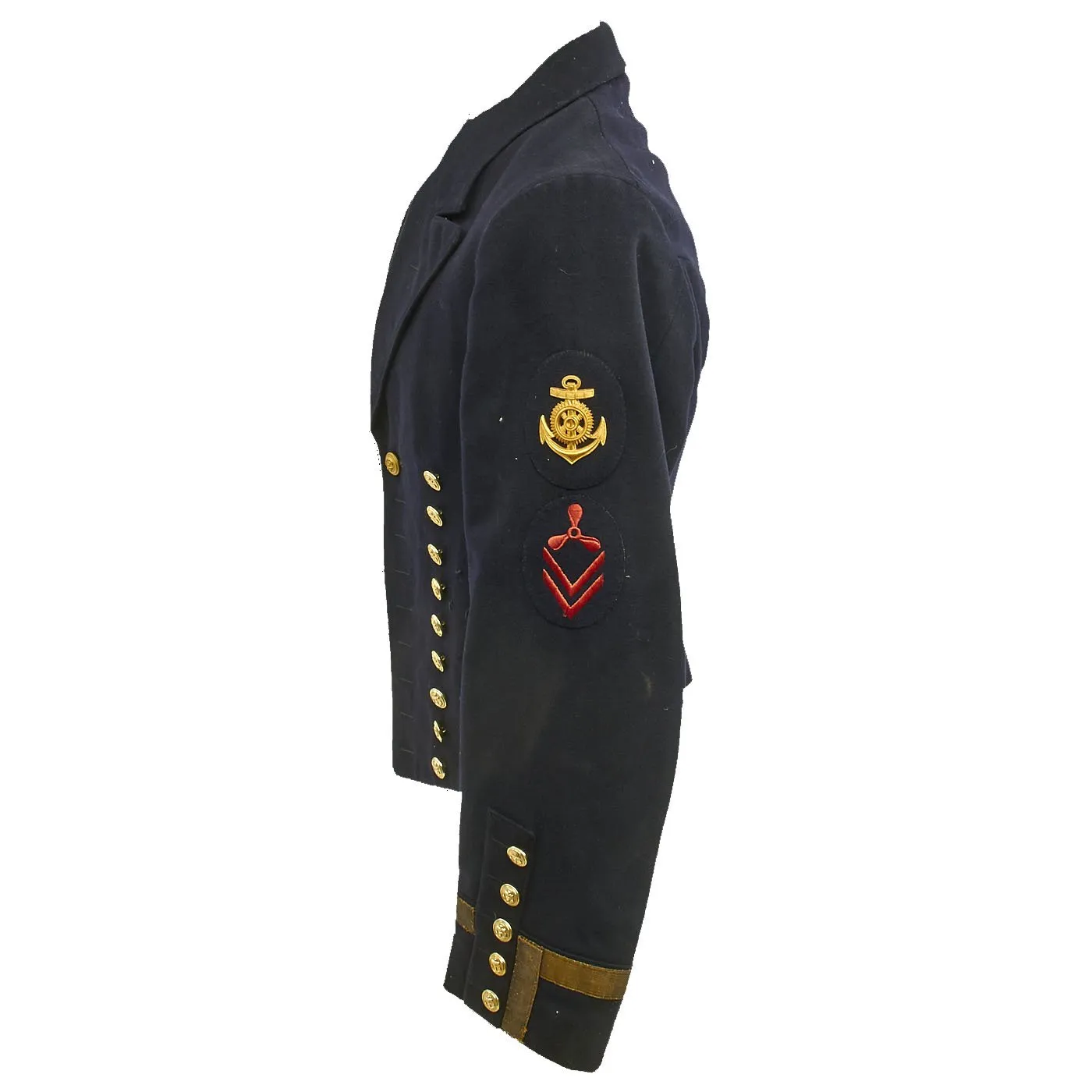 Original German WWII Kriegsmarine Evening Dress Reefer Jacket Uniform - Bootsmannmaat