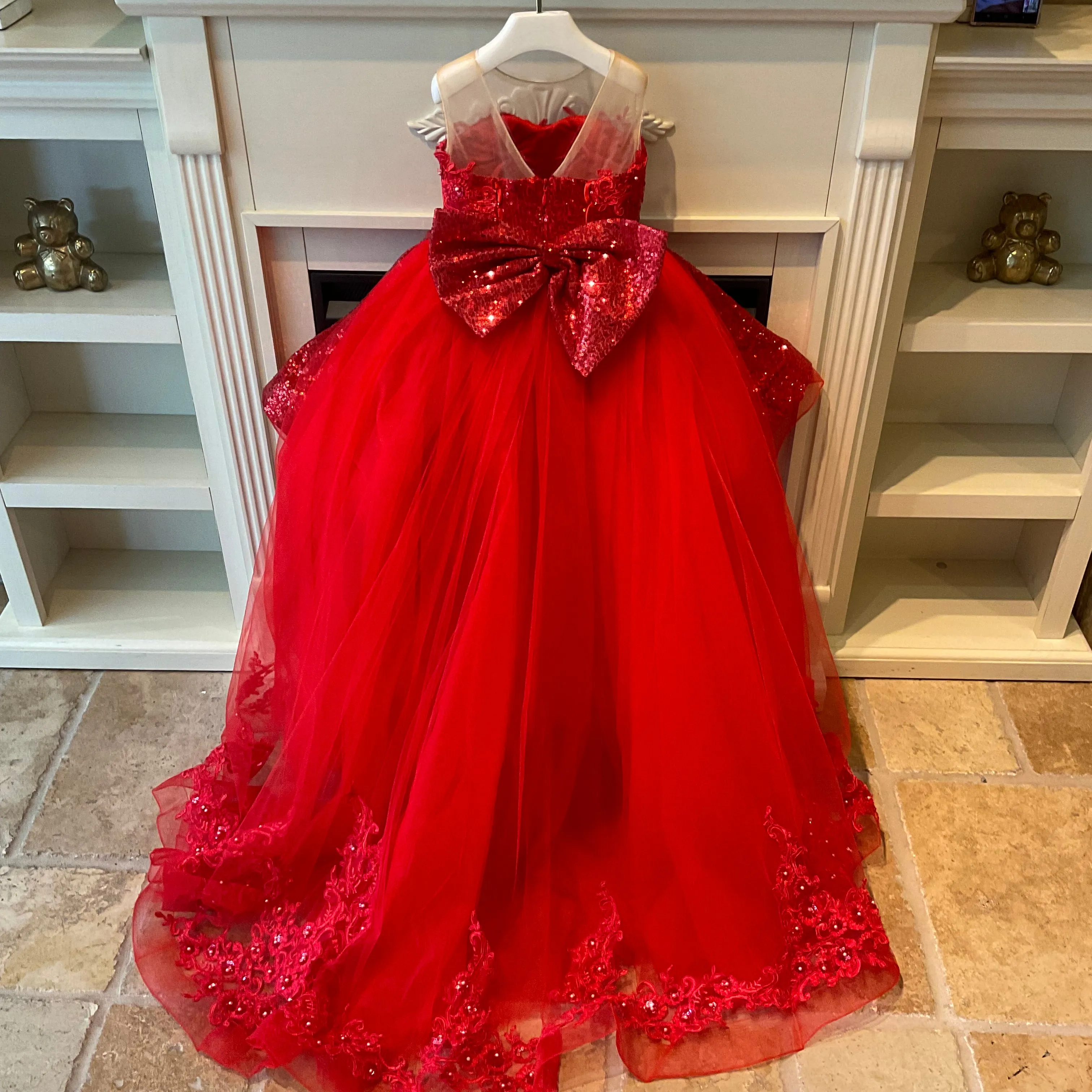 Red Sparkle Dress