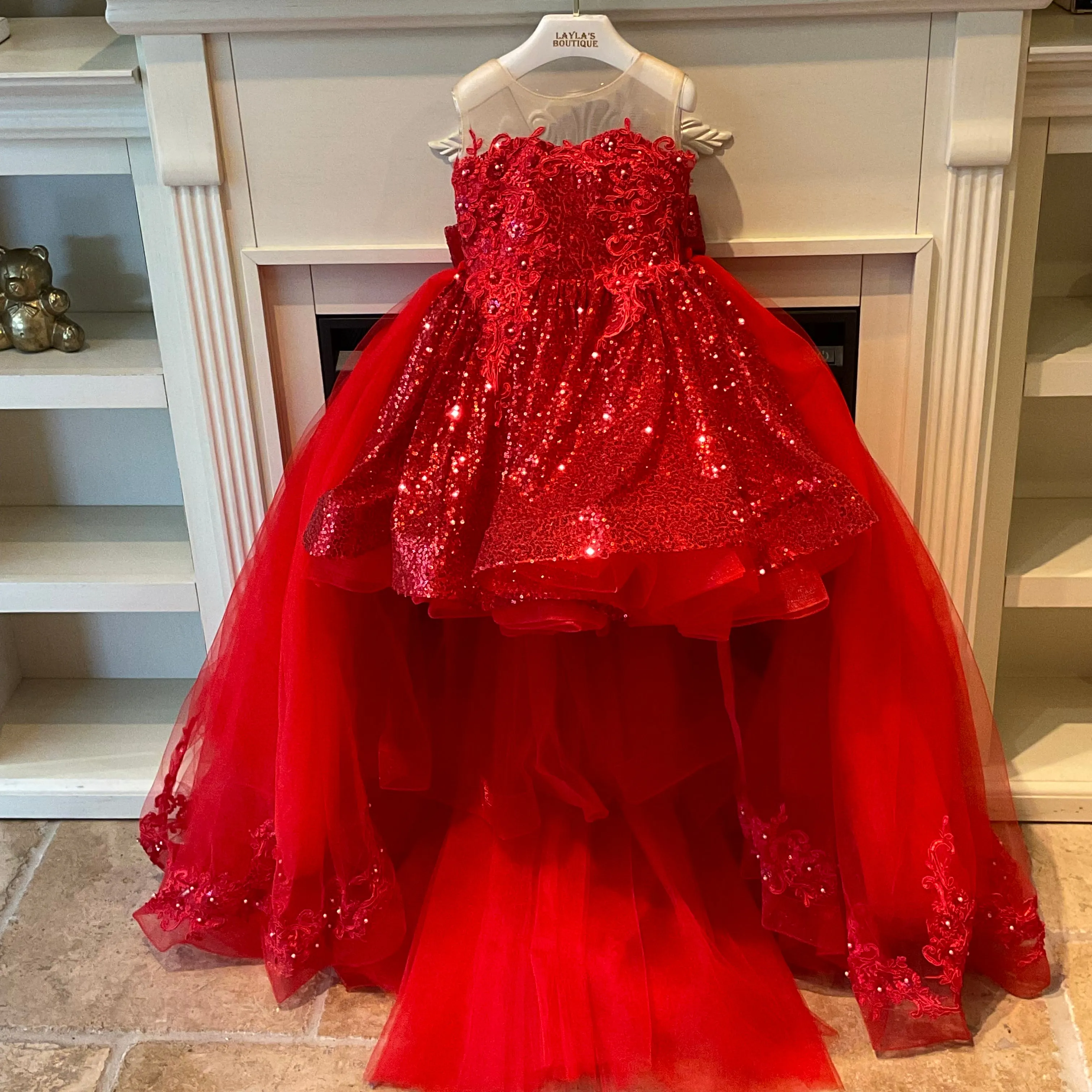 Red Sparkle Dress