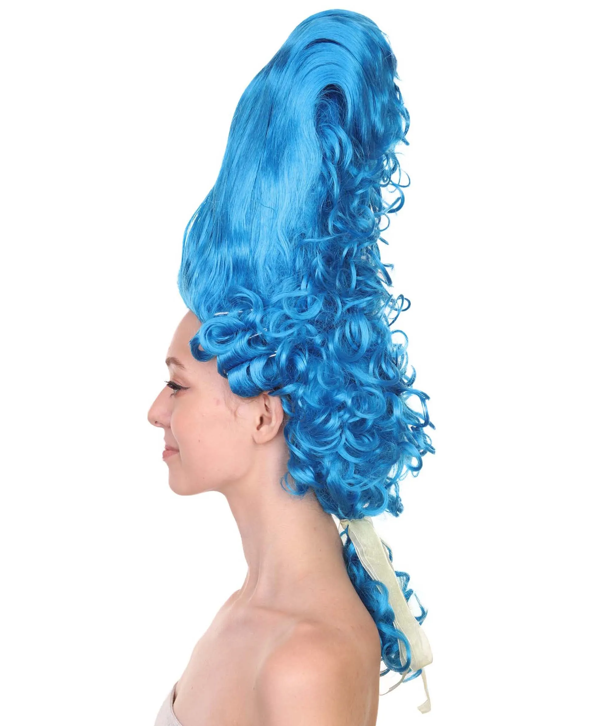 Rococo Royalty | Historical Era 17th 18th Century Updo Wig | Multiple Colors | Premium Halloween Wig