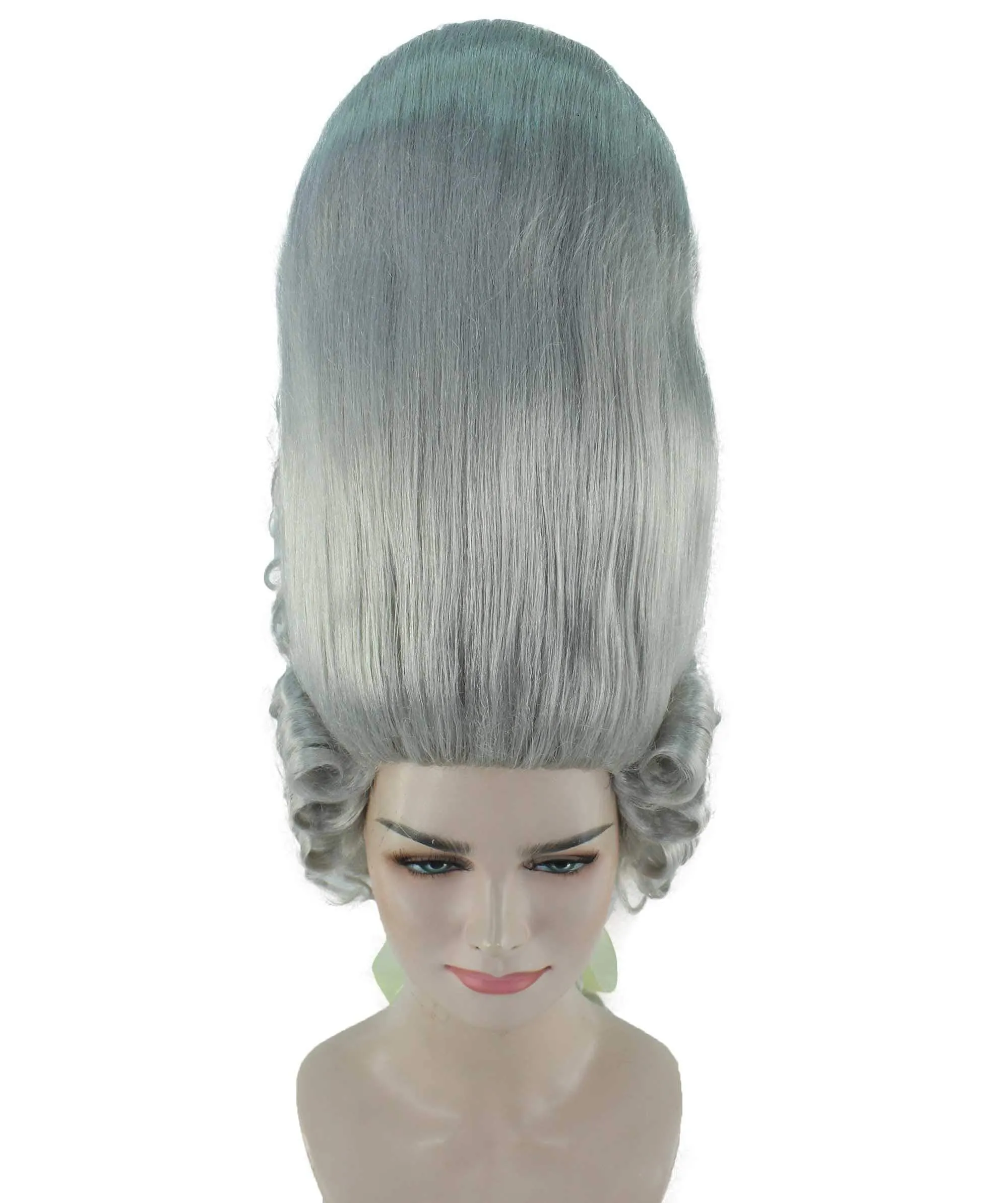 Rococo Royalty | Historical Era 17th 18th Century Updo Wig | Multiple Colors | Premium Halloween Wig