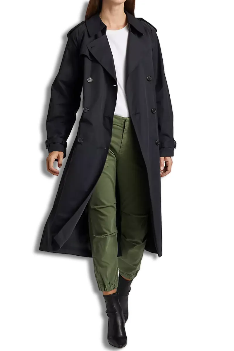 Tanner Trench Coat - Black