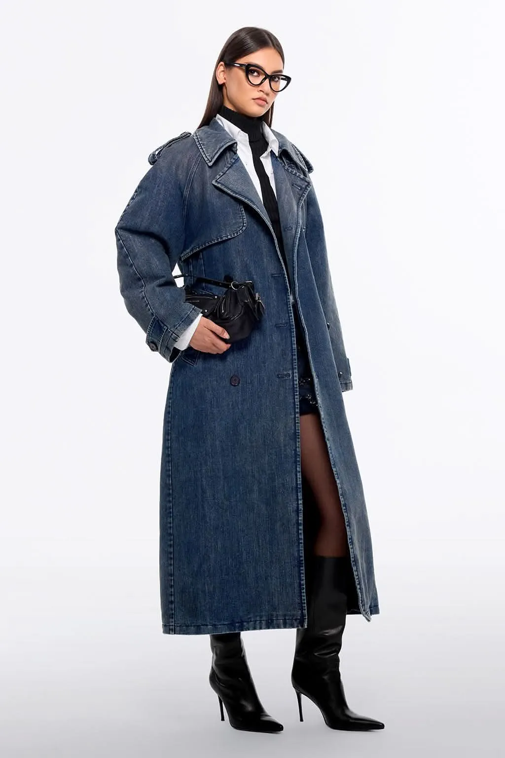 Vintage Washed Trench Coat