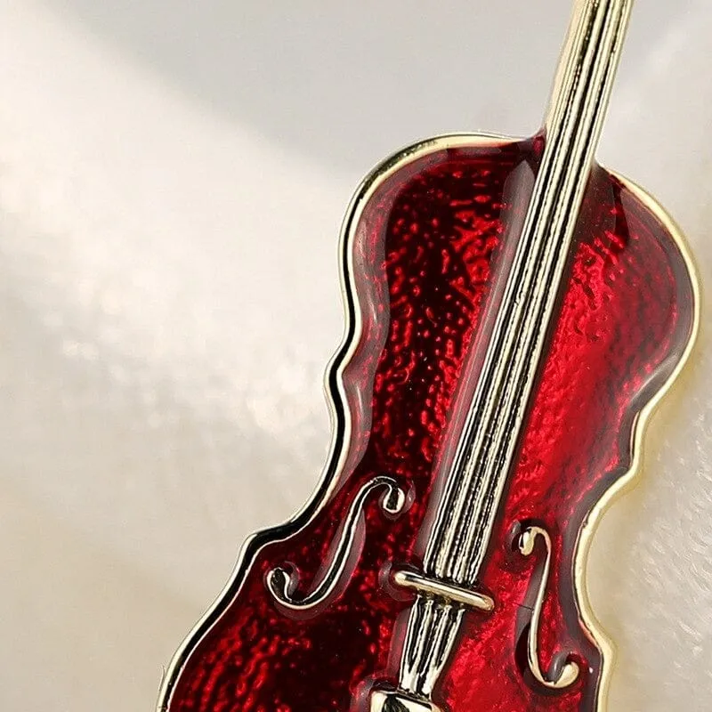 Violin Pin/Brooch