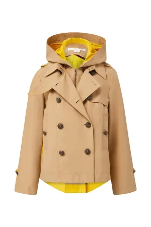 Watts Dickey Cropped Trench Jacket