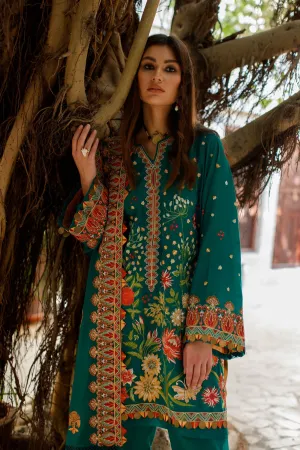 Zaha by Khadijah Shah Lawn Collection 2022 – TAVOUS (ZL22-09 B)